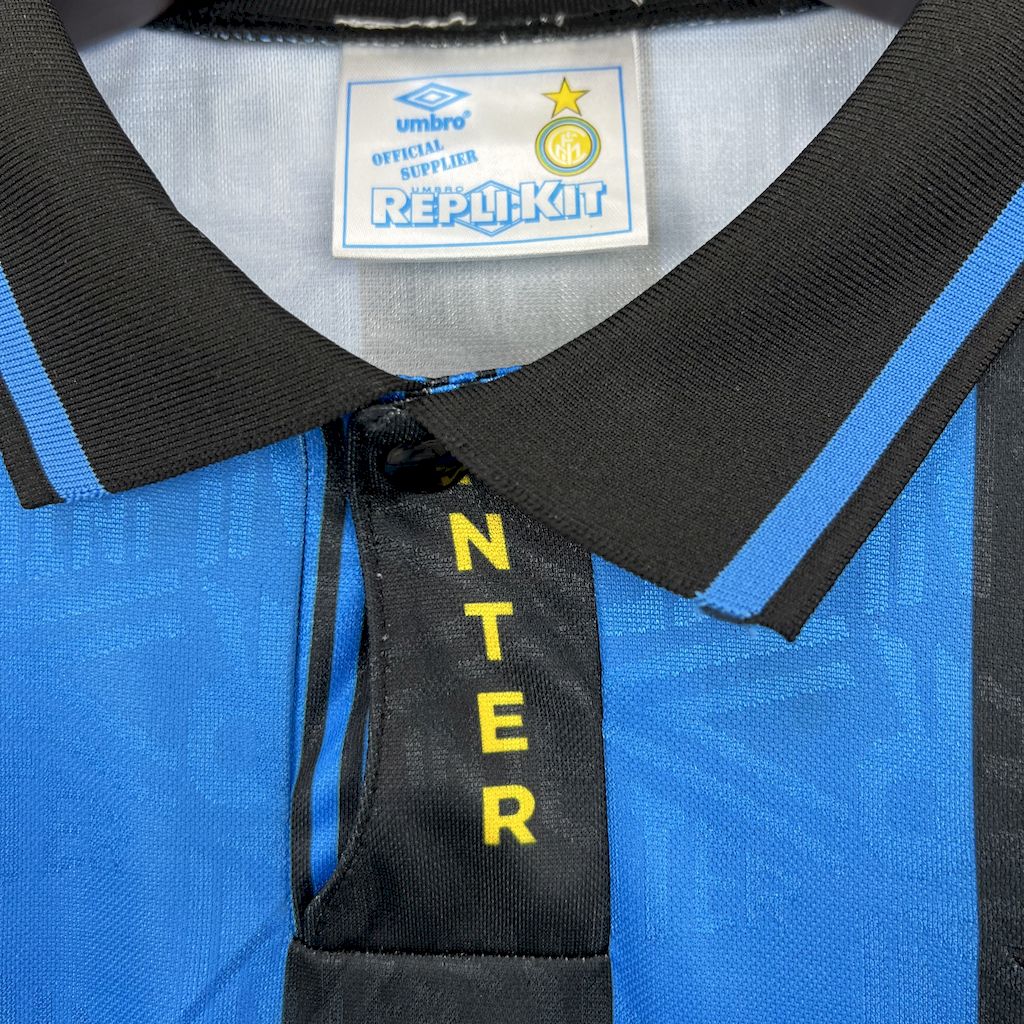 CAMISETA INTER DE MILAN RETRO 1993/94 LOCAL HOMBRE (VERSIÓN FAN)