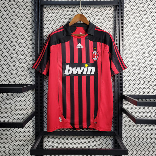CAMISETA MILAN 2007/08 RETRO LOCAL HOMBRE (VERSIÓN FAN)
