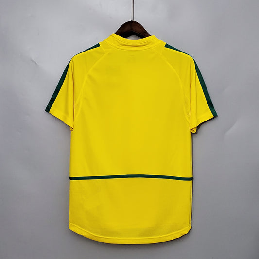 CAMISETA BRASIL 2002 RETRO LOCAL HOMBRE (VERSIÓN FAN)