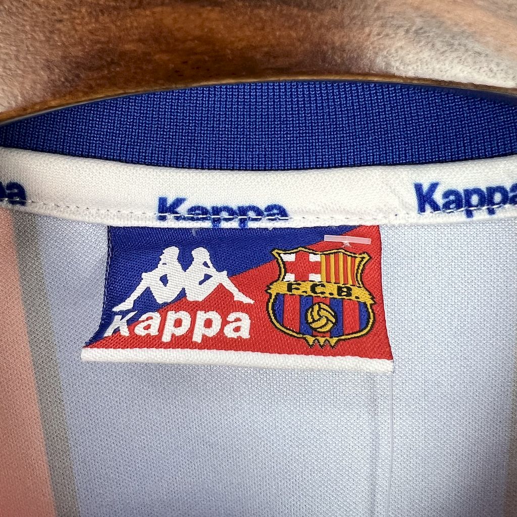CAMISETA BARCELONA 1995/97 RETRO LOCAL HOMBRE MANGA LARGA (VERSIÓN FAN)