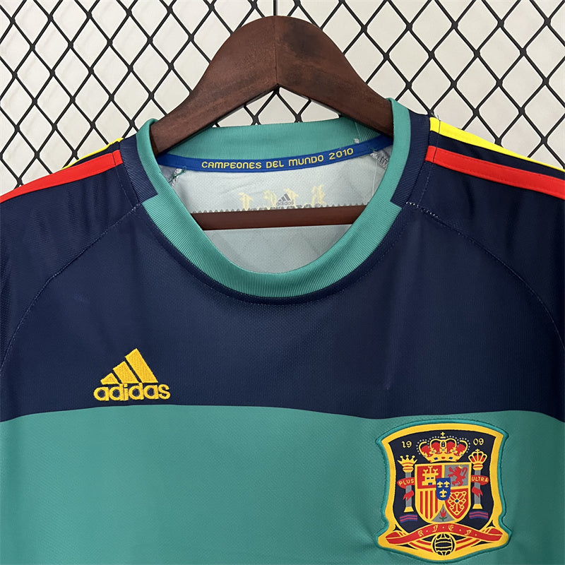 CAMISETA ESPAÑA 2010 RETRO ARQUERO HOMBRE (VERSIÓN FAN)