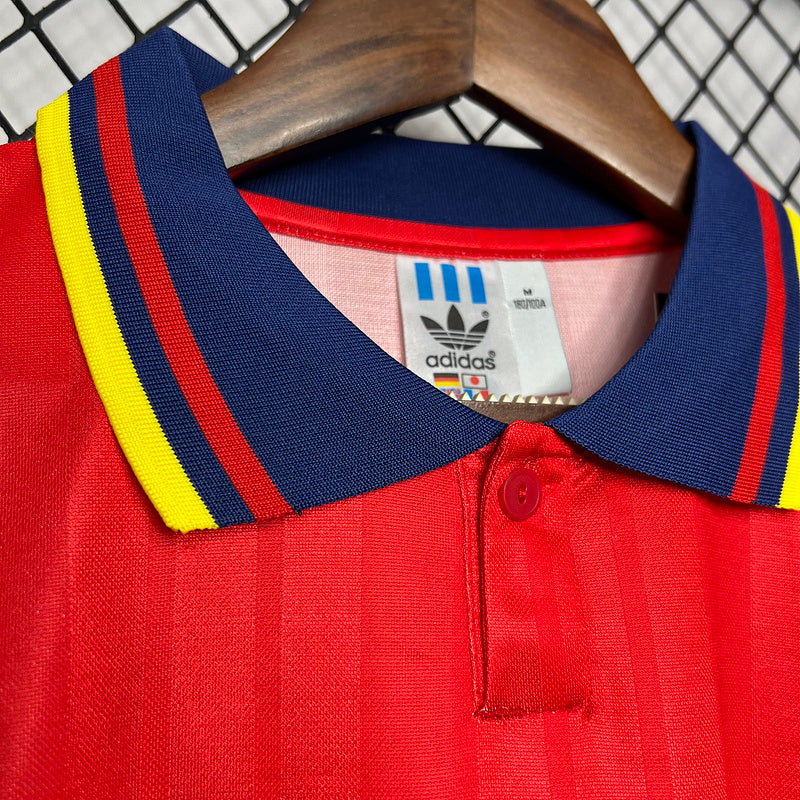 CAMISETA ESPAÑA 1994 RETRO LOCAL HOMBRE (VERSIÓN FAN)