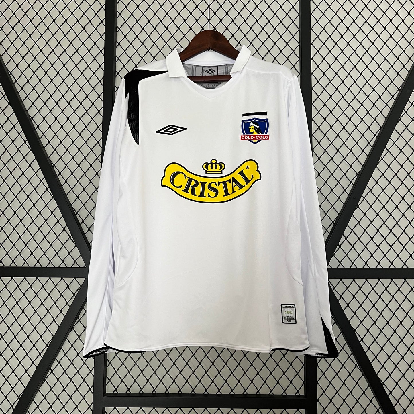 CAMISETA COLO COLO 2006 RETRO VISITA HOMBRE (VERSIÓN FAN)