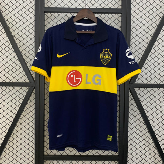 CAMISETA BOCA JUNIORS 2009/10 RETRO LOCAL HOMBRE (VERSIÓN FAN)