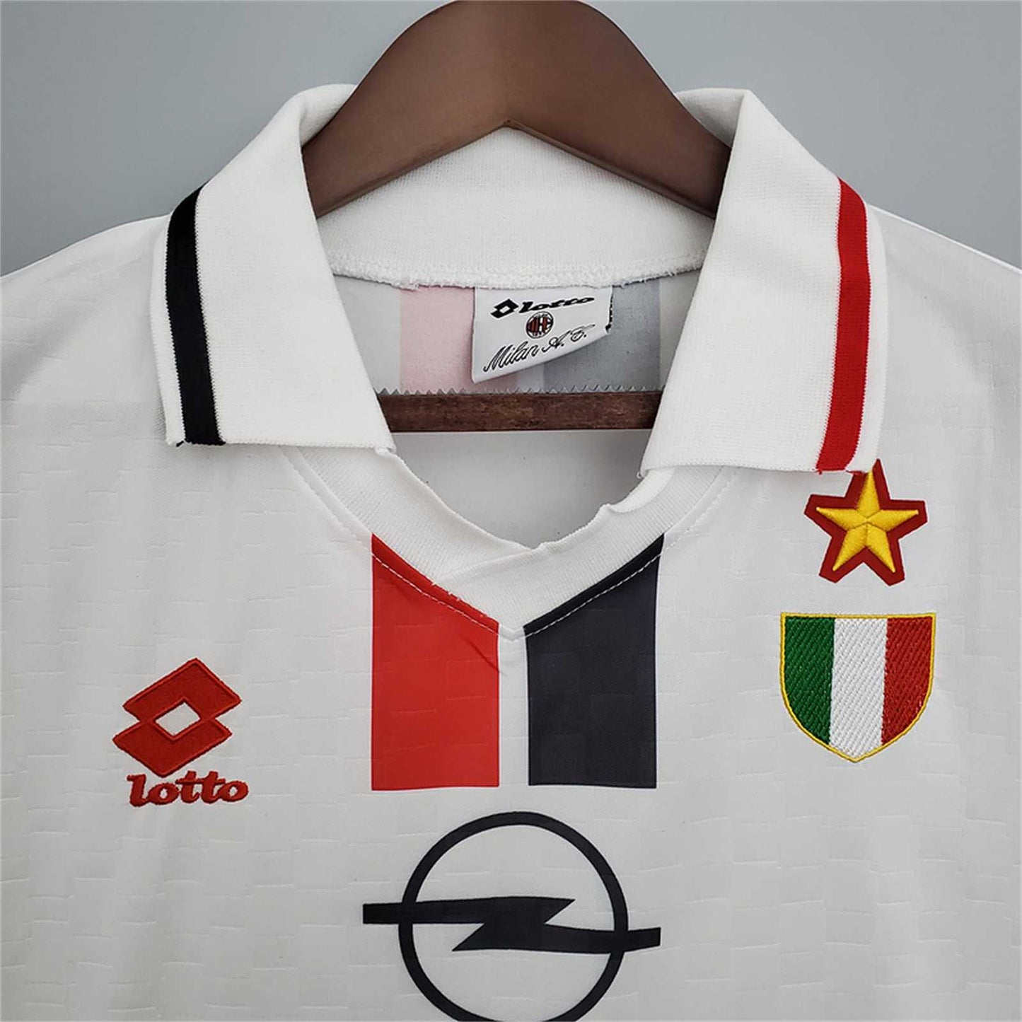 CAMISETA MILAN 1995/97 RETRO VISITA HOMBRE (VERSIÓN FAN)