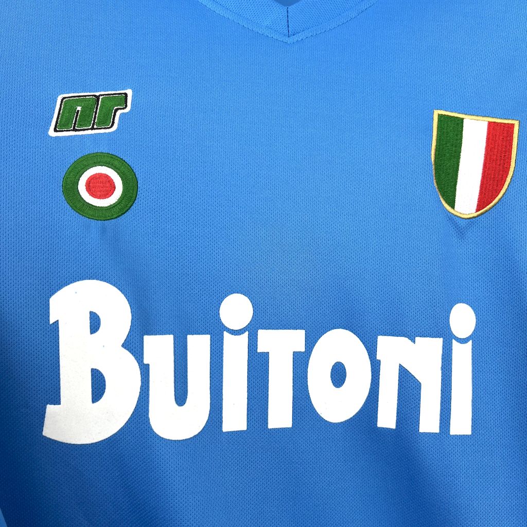 CAMISETA NAPOLI 1987/88 RETRO LOCAL HOMBRE (VERSIÓN FAN)
