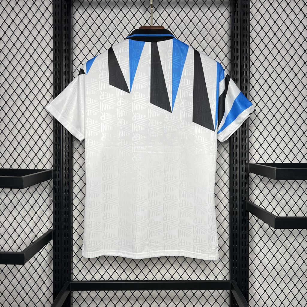 CAMISETA INTER DE MILAN RETRO 1992/93 VISITA HOMBRE (VERSIÓN FAN)