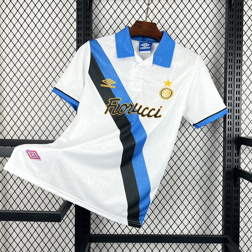 CAMISETA INTER DE MILAN RETRO 1994/95 VISITA HOMBRE (VERSIÓN FAN)