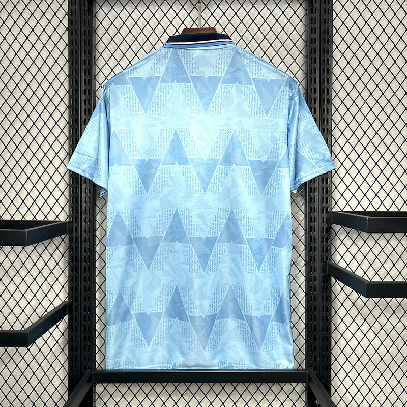 CAMISETA MANCHESTER CITY 1989/91 RETRO LOCAL HOMBRE (VERSIÓN FAN)