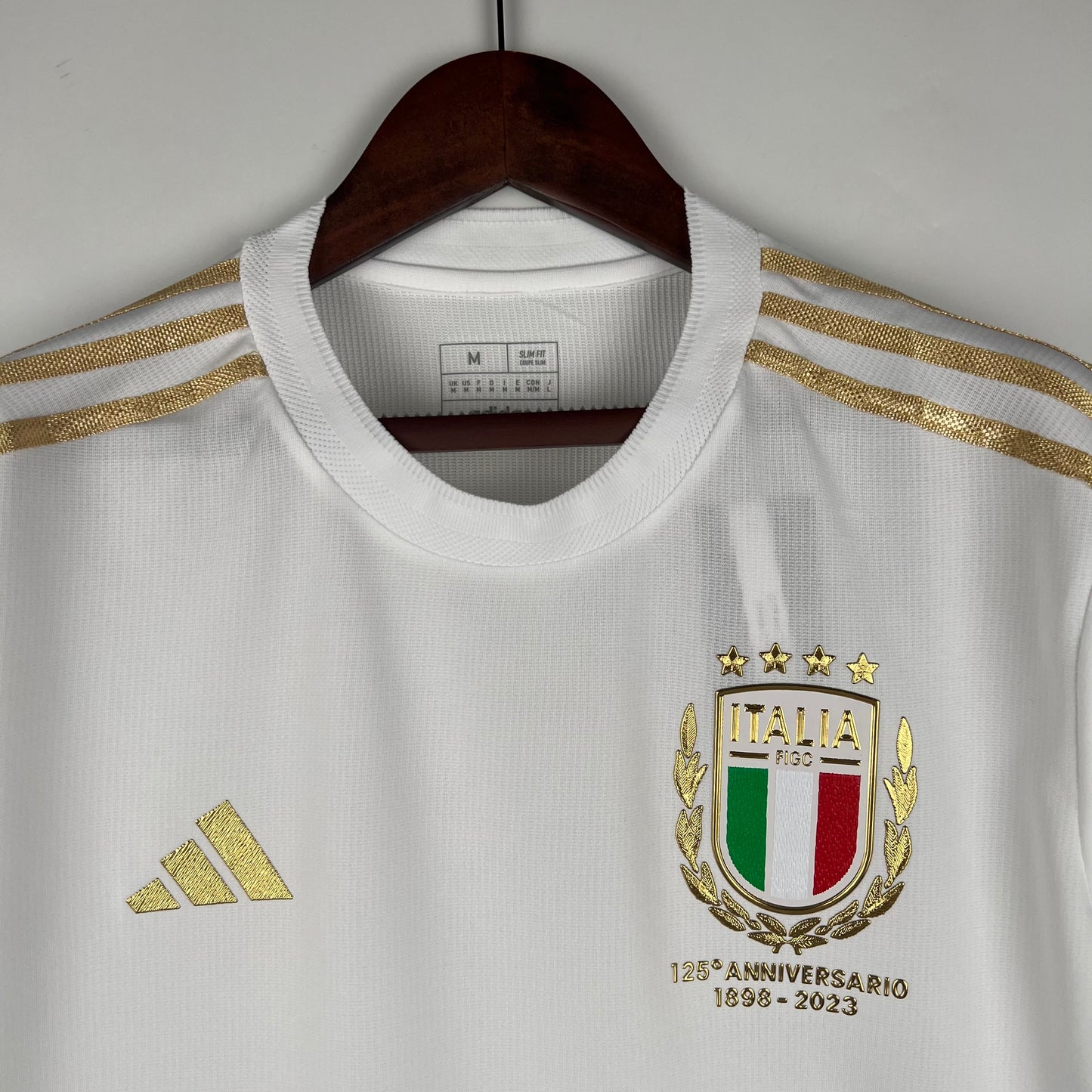 CAMISETA ITALIA 125 ANIVERSARIO HOMBRE (VERSIÓN FAN)