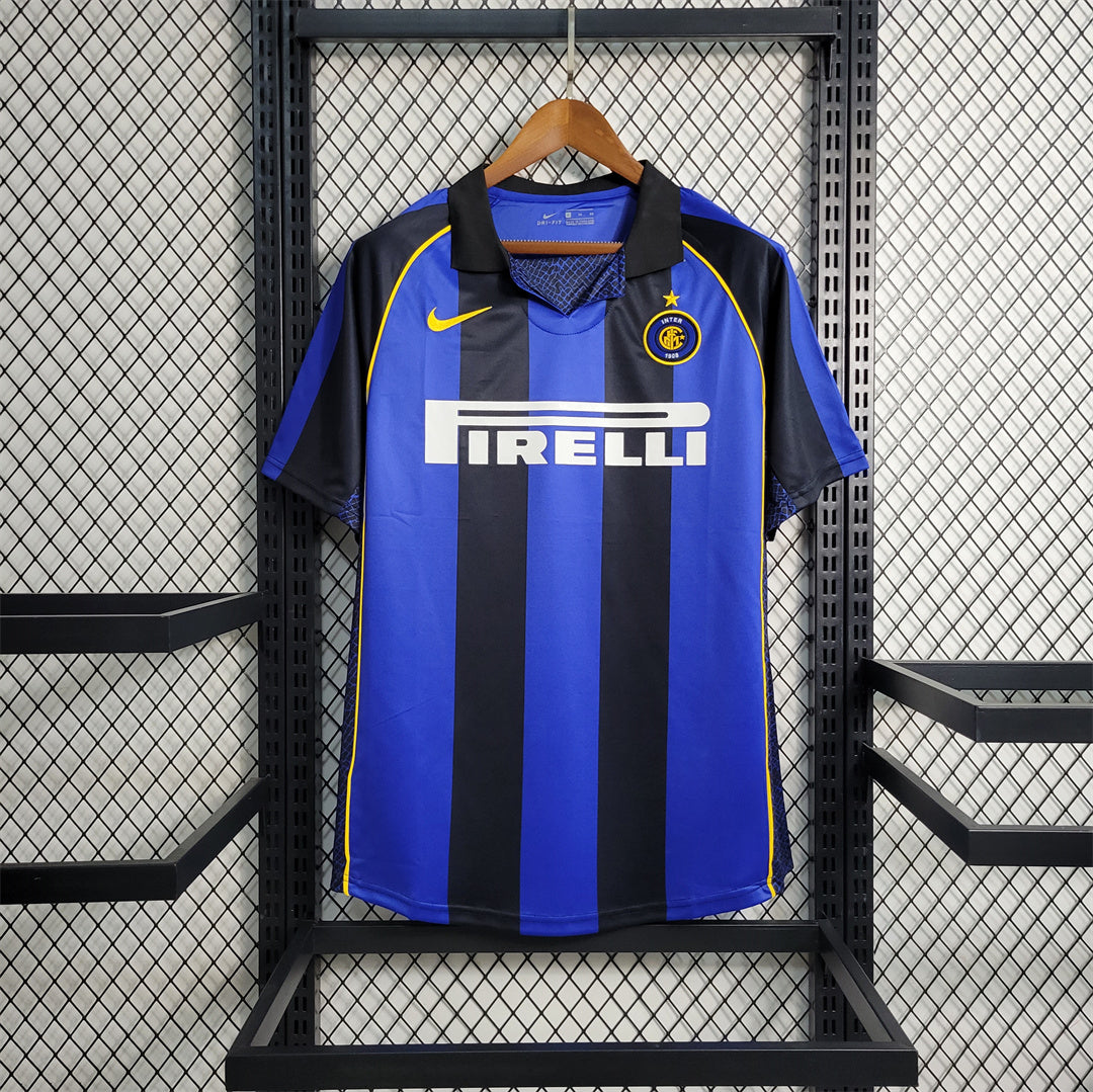 CAMISETA INTER DE MILAN RETRO 2001/02 LOCAL HOMBRE (VERSIÓN FAN)
