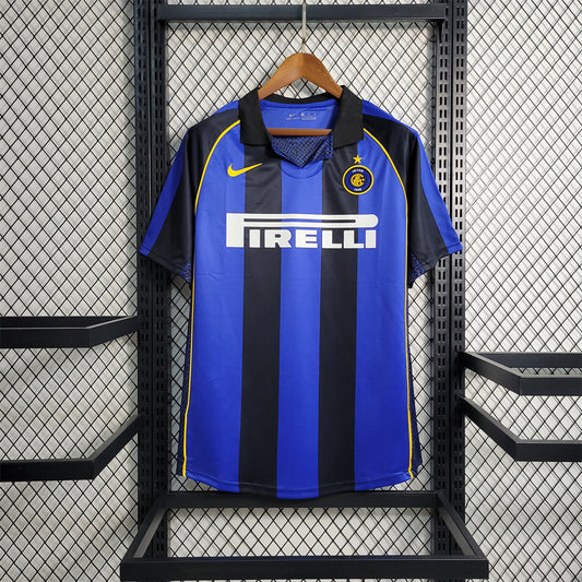 CAMISETA INTER DE MILAN RETRO 2001/02 LOCAL HOMBRE (VERSIÓN FAN)