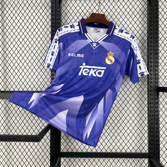CAMISETA REAL MADRID 1996/97 RETRO VISITA HOMBRE (VERSIÓN FAN)