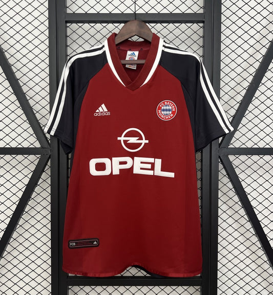 CAMISETA BAYERN MUNICH 2001/02 RETRO LOCAL HOMBRE (VERSIÓN FAN)