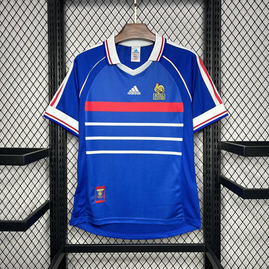CAMISETA FRANCIA 1998 RETRO LOCAL HOMBRE (VERSIÓN FAN)