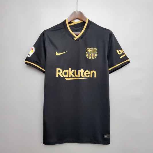 CAMISETA BARCELONA 2020/21 RETRO VISITA HOMBRE (VERSIÓN FAN)