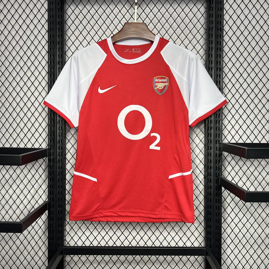 CAMISETA ARSENAL 2003/04 RETRO LOCAL HOMBRE (VERSIÓN FAN)