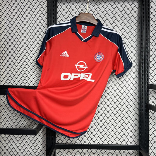 CAMISETA BAYERN MUNICH 2000/01 RETRO LOCAL HOMBRE (VERSIÓN FAN)