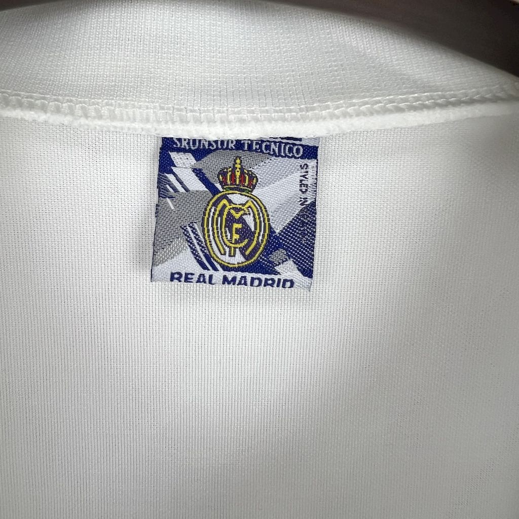 CAMISETA REAL MADRID 1996/97 RETRO LOCAL HOMBRE (VERSIÓN FAN)