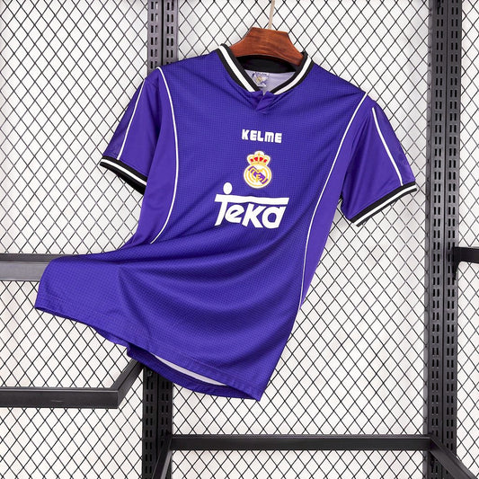 CAMISETA REAL MADRID 1997/98 RETRO VISITA HOMBRE (VERSIÓN FAN)