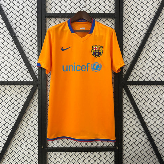 CAMISETA BARCELONA 2006/07 RETRO VISITA HOMBRE (VERSIÓN FAN)