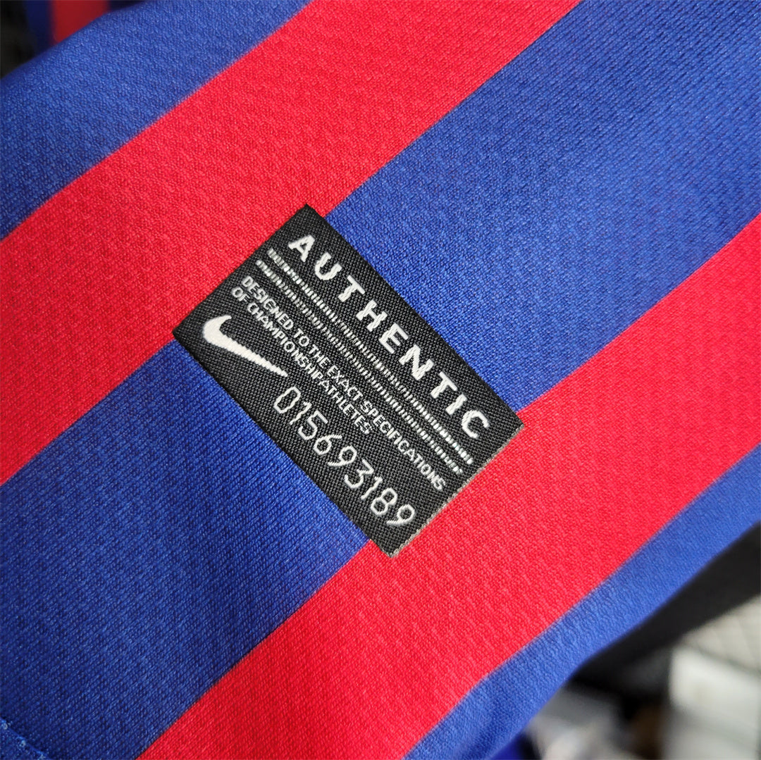CAMISETA BARCELONA 2011/12 RETRO LOCAL HOMBRE MANGA LARGA (VERSIÓN FAN)