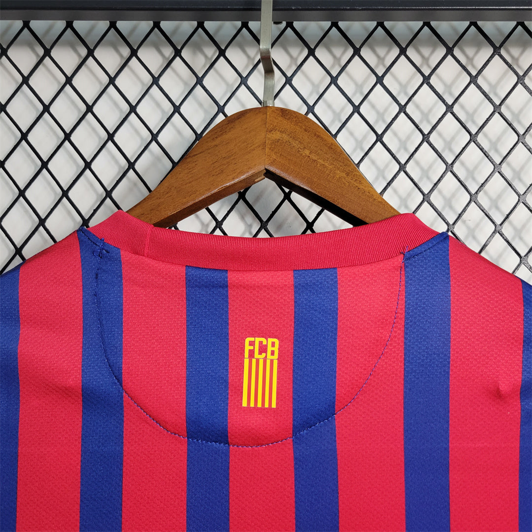 CAMISETA BARCELONA 2011/12 RETRO LOCAL HOMBRE MANGA LARGA (VERSIÓN FAN)