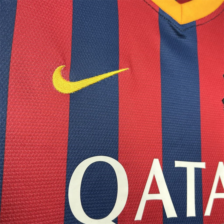 CAMISETA BARCELONA 2013/14 RETRO LOCAL HOMBRE (VERSIÓN FAN)