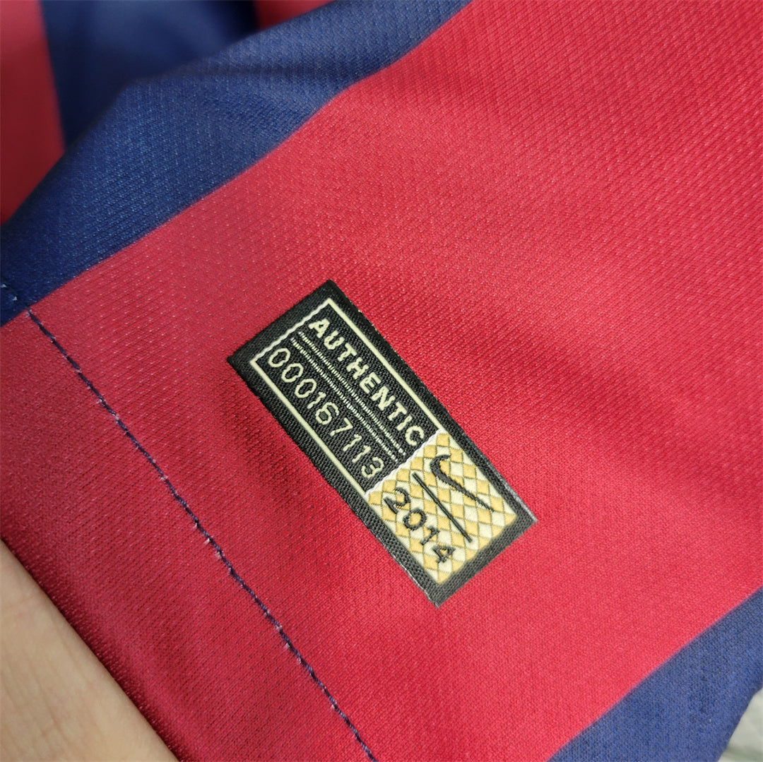 CAMISETA BARCELONA 2013/14 RETRO LOCAL HOMBRE (VERSIÓN FAN)