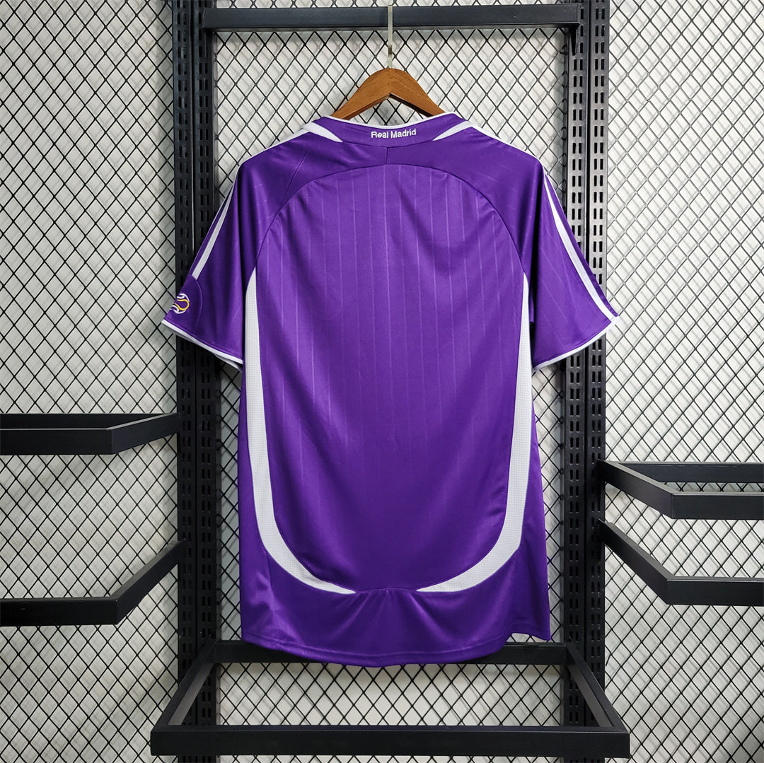 CAMISETA REAL MADRID 2006/07 RETRO VISITA HOMBRE (VERSIÓN FAN)