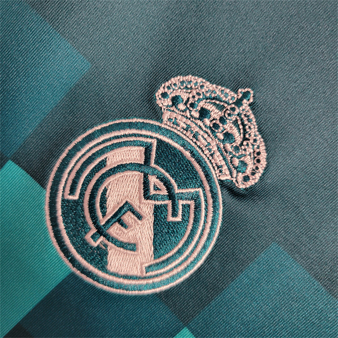 CAMISETA REAL MADRID 2017/18 RETRO VISITA HOMBRE (VERSIÓN FAN)