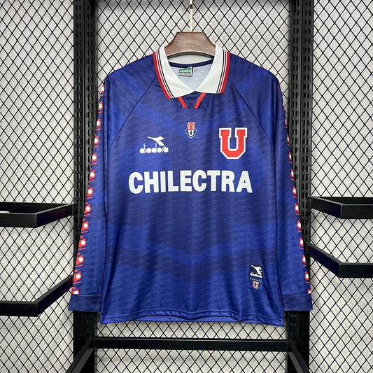 CAMISETA UNIVERSIDAD DE CHILE 1996 RETRO LOCAL HOMBRE (VERSIÓN FAN)