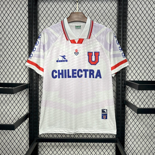 CAMISETA UNIVERSIDAD DE CHILE 1996 RETRO VISITA HOMBRE (VERSIÓN FAN)
