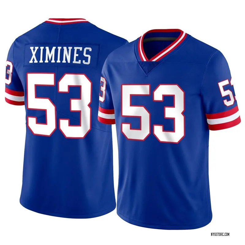 Gervarrius Owens Men's Nike Royal New York Giants Vapor Untouchable Custom Elite Jersey