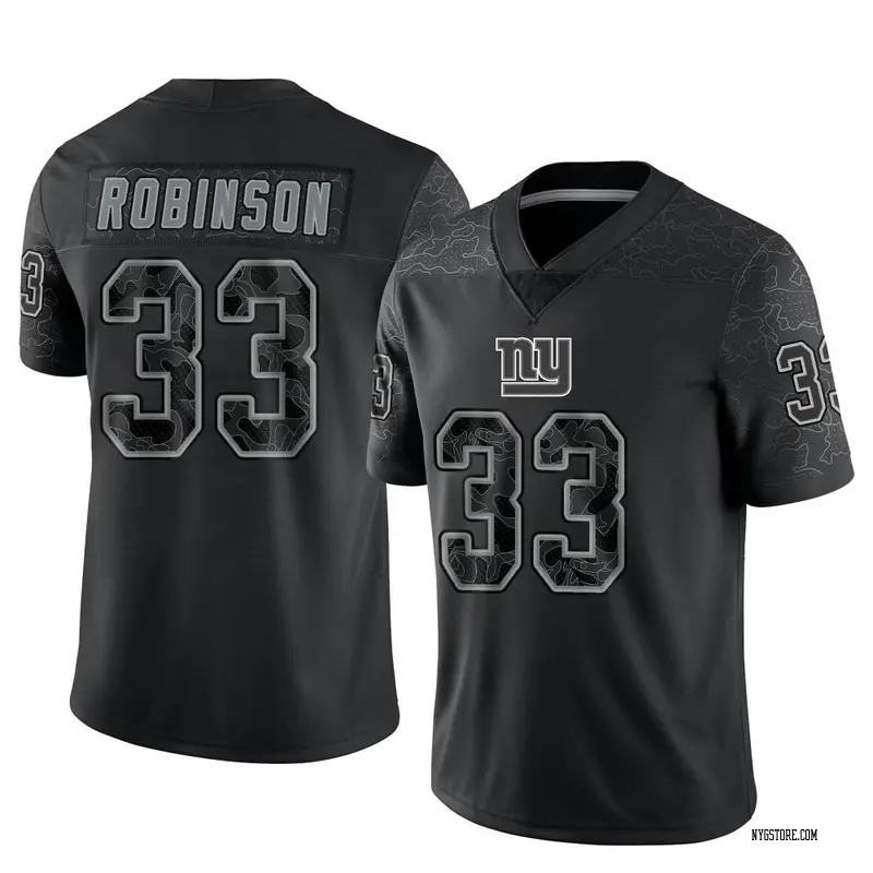 Aaron Robinson 33 New York Giants Game Player Jersey - Royal - Bluefink