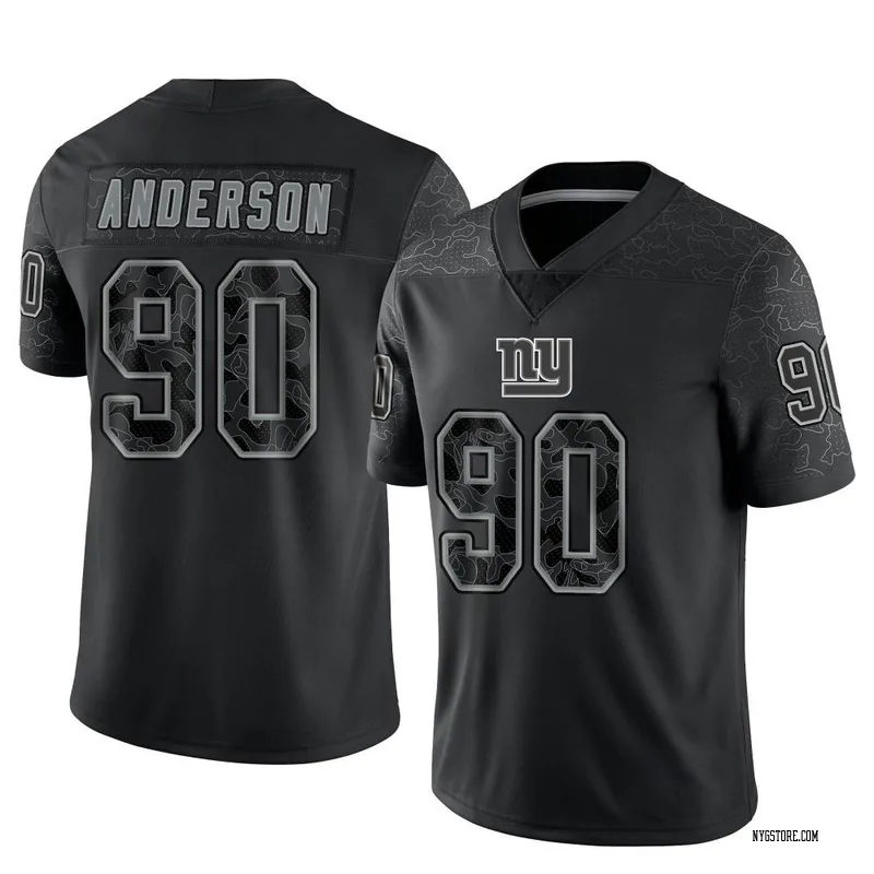 Ryder Anderson Women's Nike Royal New York Giants Custom Jersey Size: Large