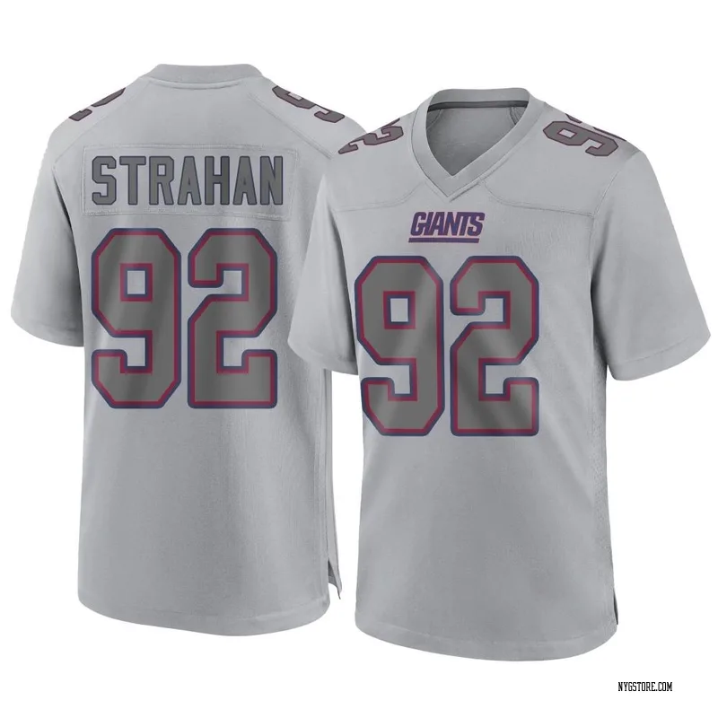 2005 Michael Strahan Game Worn New York Giants Jersey - With 5 Team, Lot  #53028