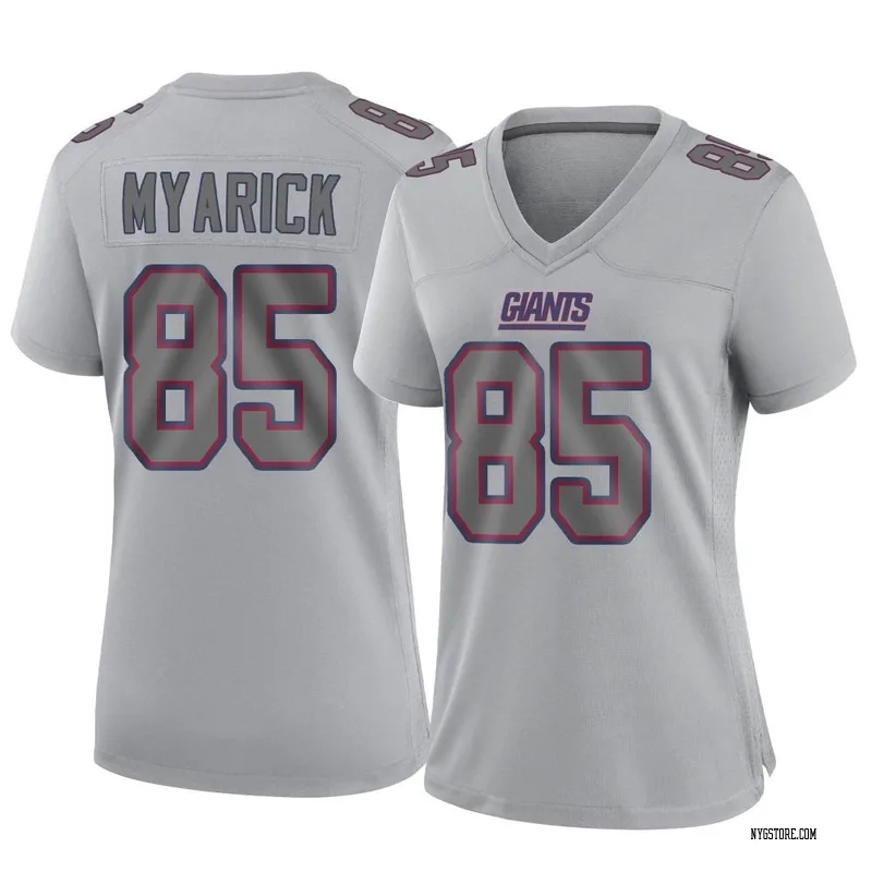 Chris Myarick Men's Nike White New York Giants Custom Game Jersey Size: Medium