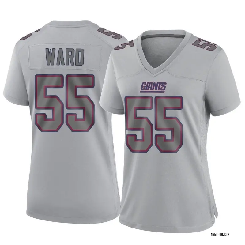 Jihad Ward Men's Nike White New York Giants Custom Game Jersey Size: 3XL