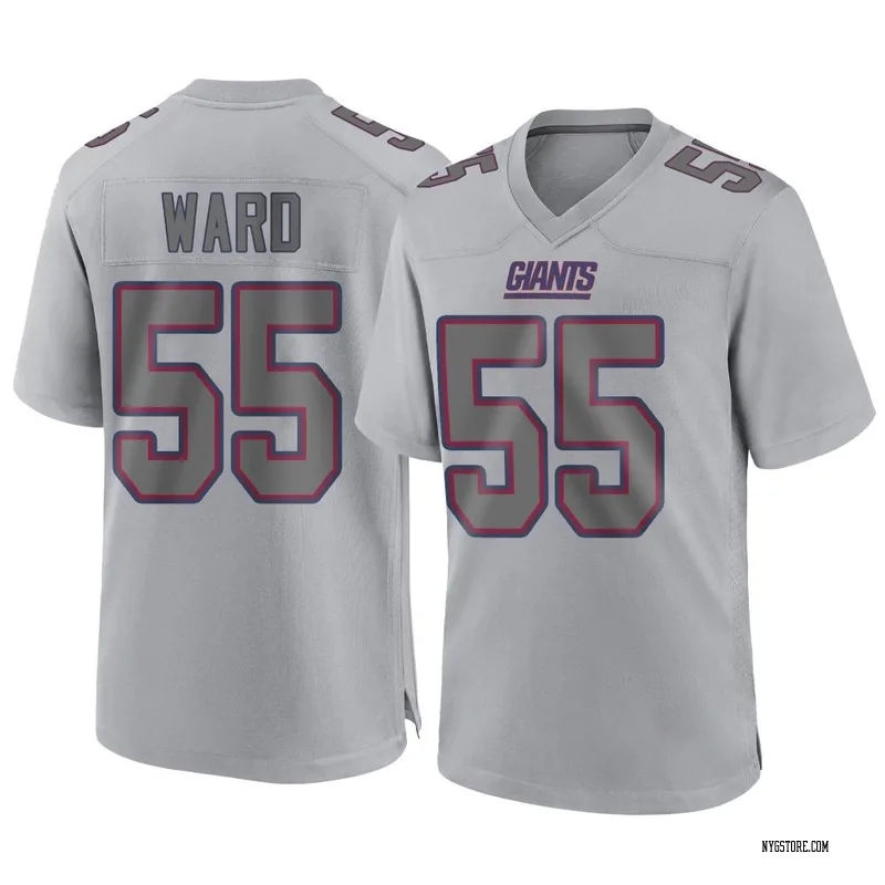 Jihad Ward Men's Nike White New York Giants Custom Game Jersey Size: 3XL