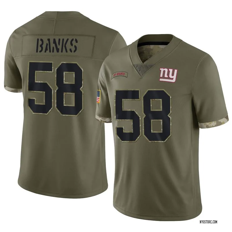 Carl Banks #58 Throwback Giants Jersey » Moiderer's Row