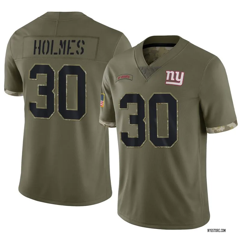 Darnay Holmes Men's Nike Royal New York Giants Custom Game Jersey Size: 3XL