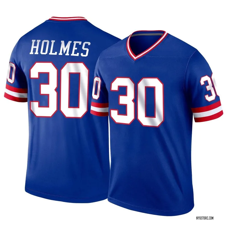 Darnay Holmes Men's Nike Royal New York Giants Custom Game Jersey Size: 3XL