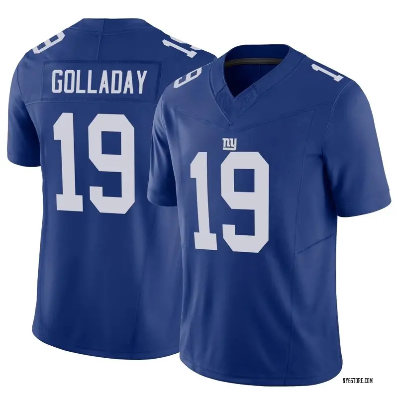 NFL New York Giants RFLCTV (Kenny Golladay) Men's Fashion Football Jersey.
