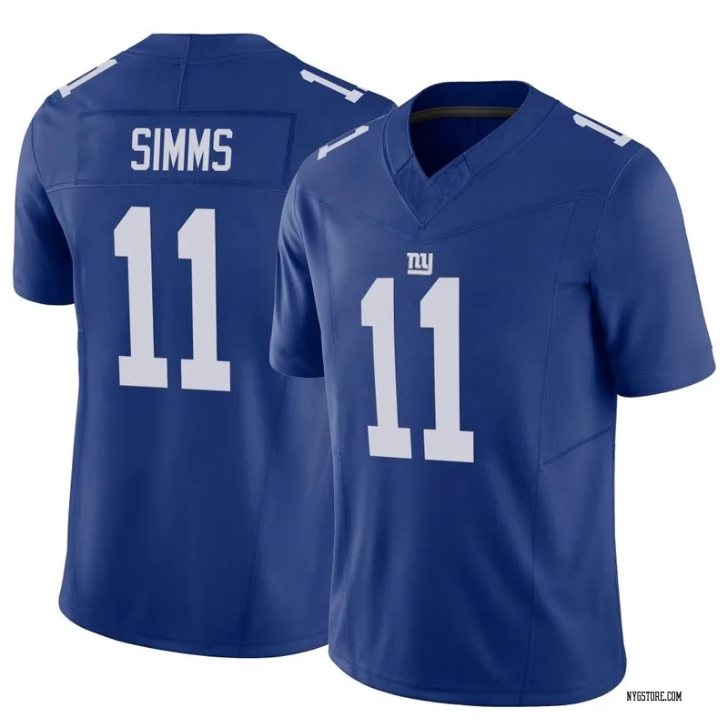 Men's Nike Jashaun Corbin Royal New York Giants Game Player Jersey