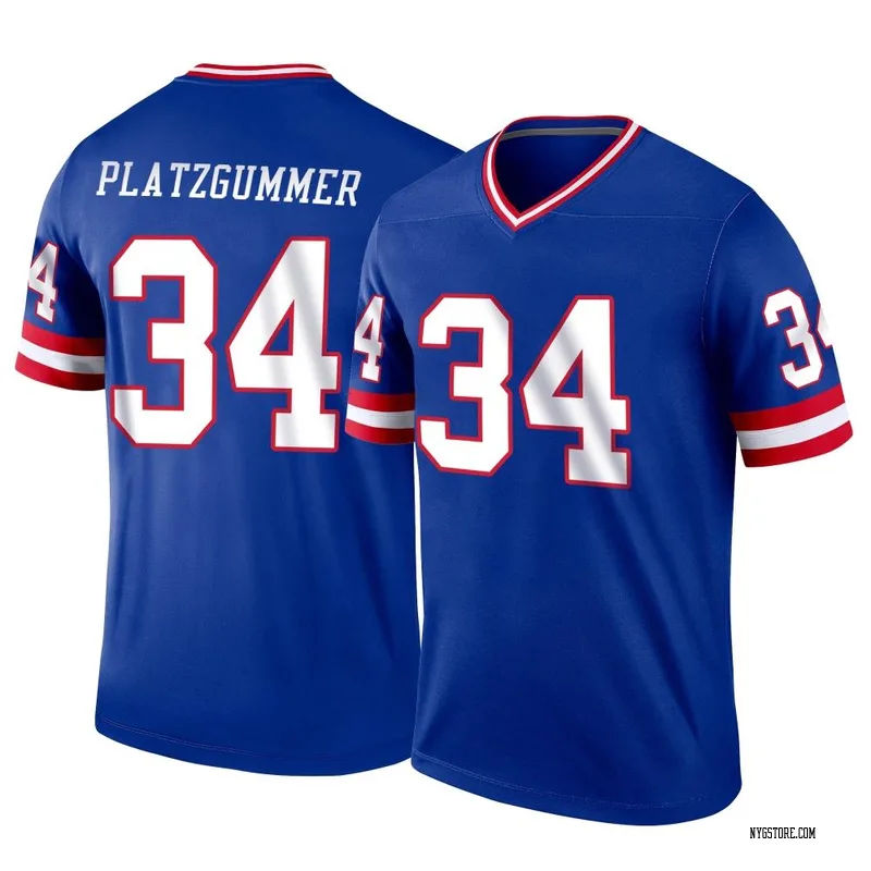 Sandro Platzgummer Jersey, Sandro Platzgummer Limited Home & Alternate  Jerseys - Giants Store