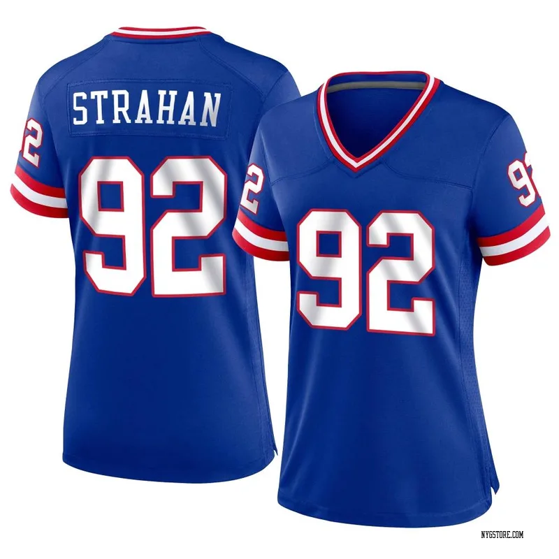 Buy Mens New York Giants Michael Strahan #92 Royal Retired Player Game  Jersey XL Online at desertcartUAE