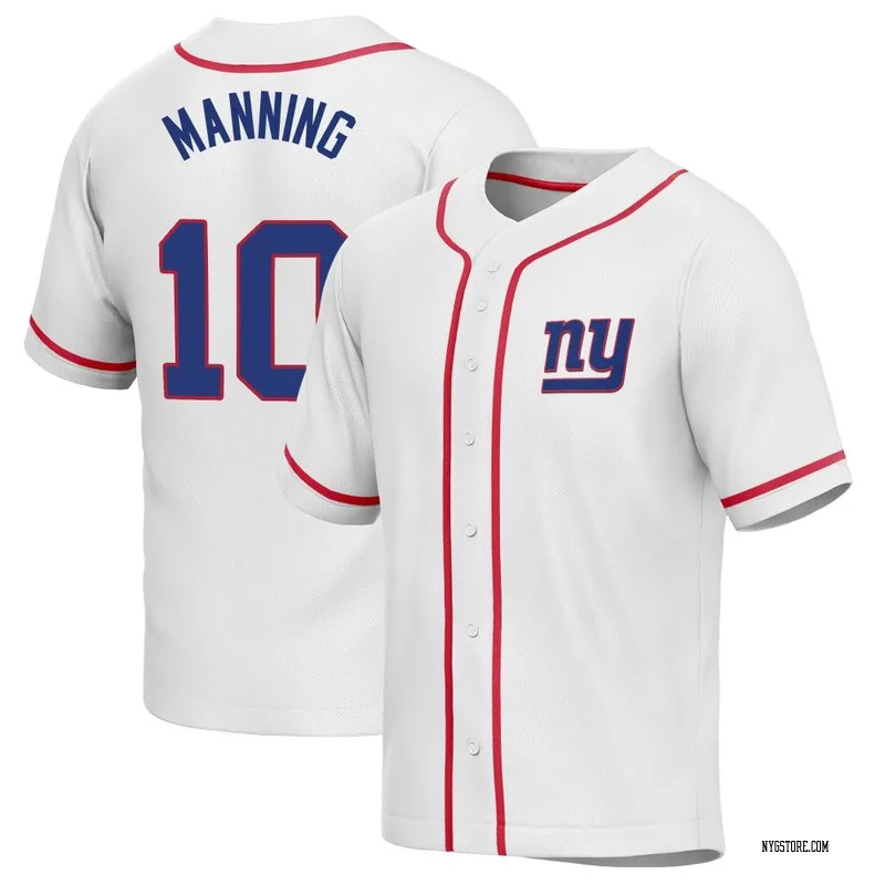 Women New York Giants #10 Eli Manning White Color Rush Legend Jersey