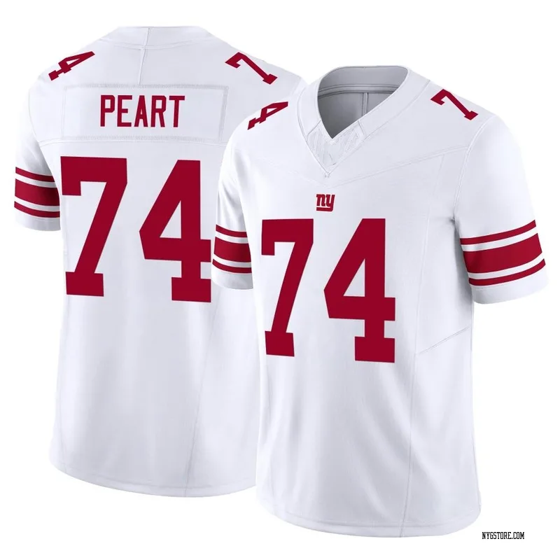 Men's Matt Peart New York Giants No.74 Game Team Color Jersey